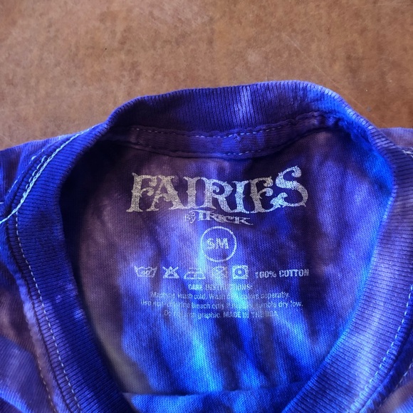 Tie-Dyed Purple Fairy Shirt - Picture 4 of 4